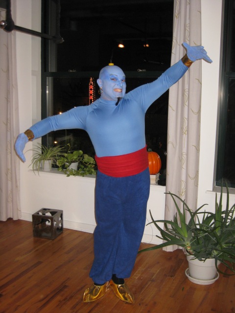 Aladdin's Genie handmade costume